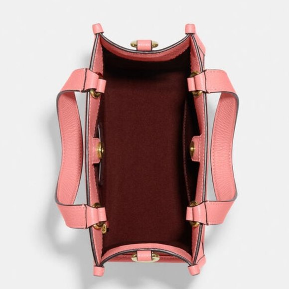 NEW Coach Dempsey 22 Creature Patches Tote Carryall Bag Pebbled Leather CC421 - Picture 6 of 6